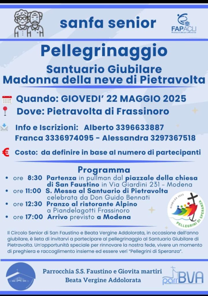 pellegrinaggio pietravolta 2025