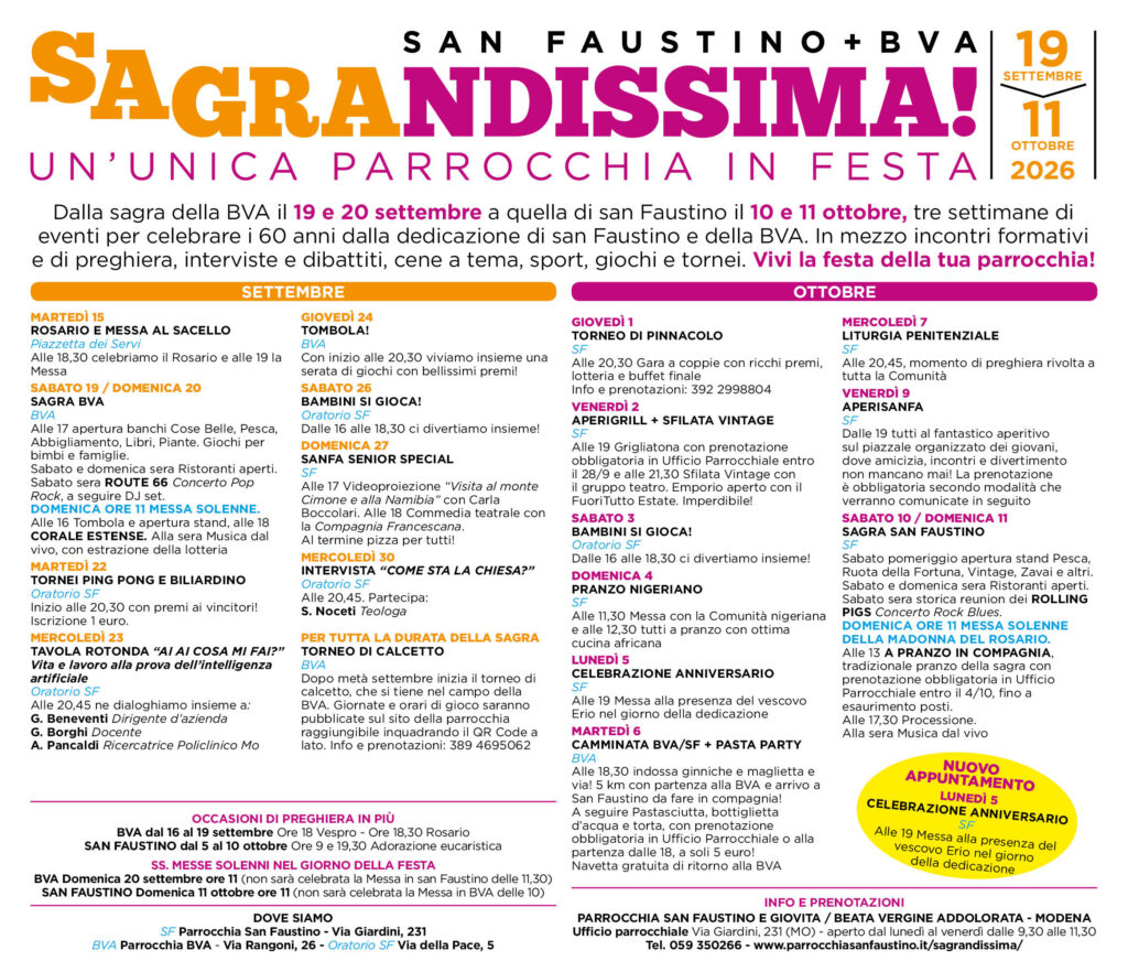 Sagra_60 anni_Pagina web programma