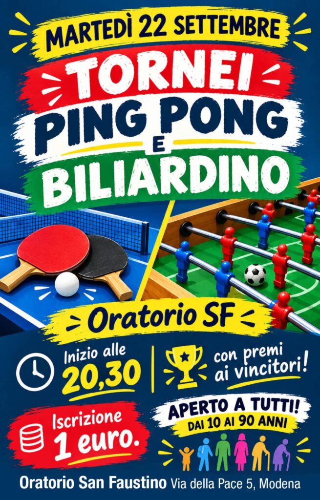 torneo ping pong sagra