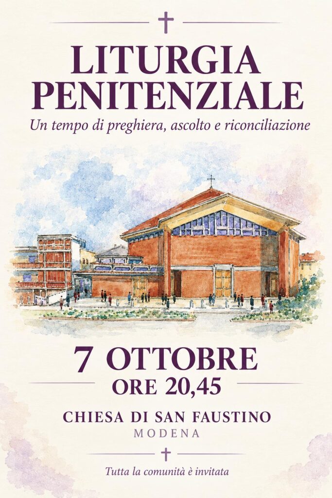 liturgia penitenziale 7 ottobre 2026